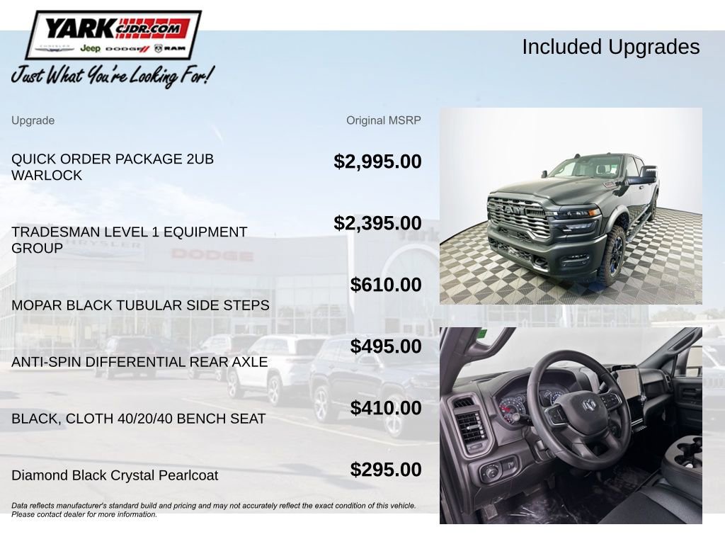 New 2026 RAM 2500 Tradesman image 3