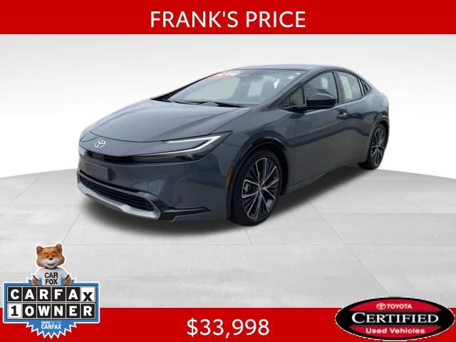 Certified 2025 Toyota Prius Limited w/ Limited Premium Package FWD image 1