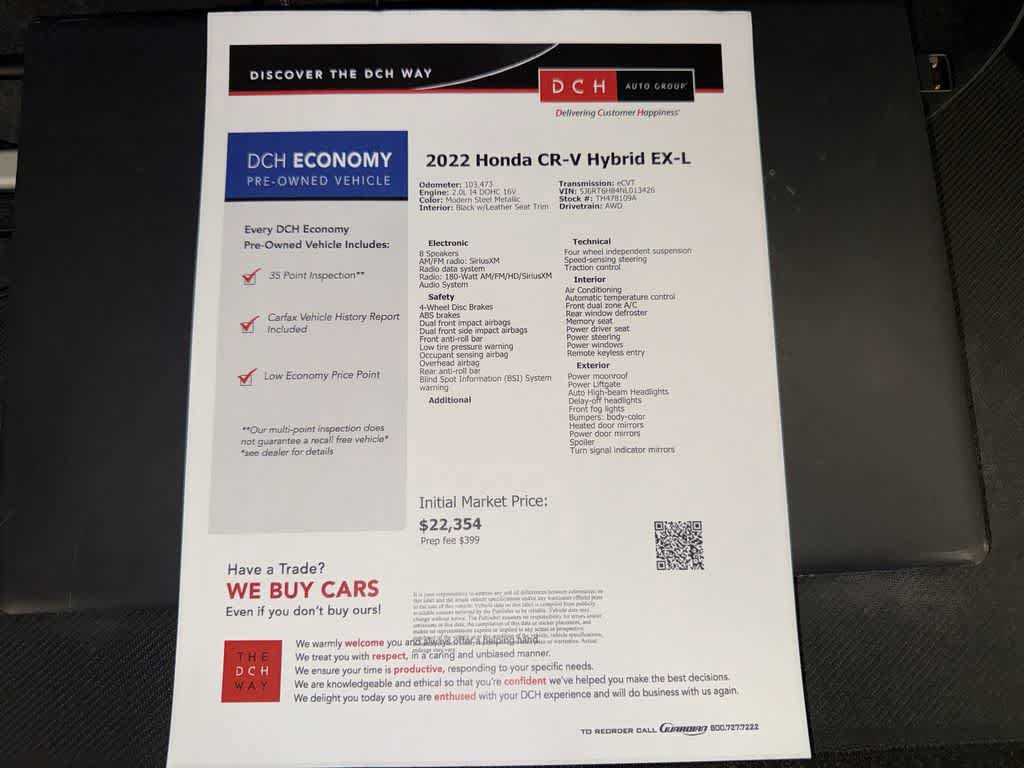 Used 2022 Honda CR-V EX-L image 13