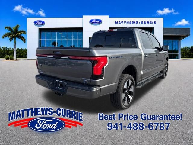 Certified 2023 Ford F150 Lightning Platinum AWD/4WD image 4
