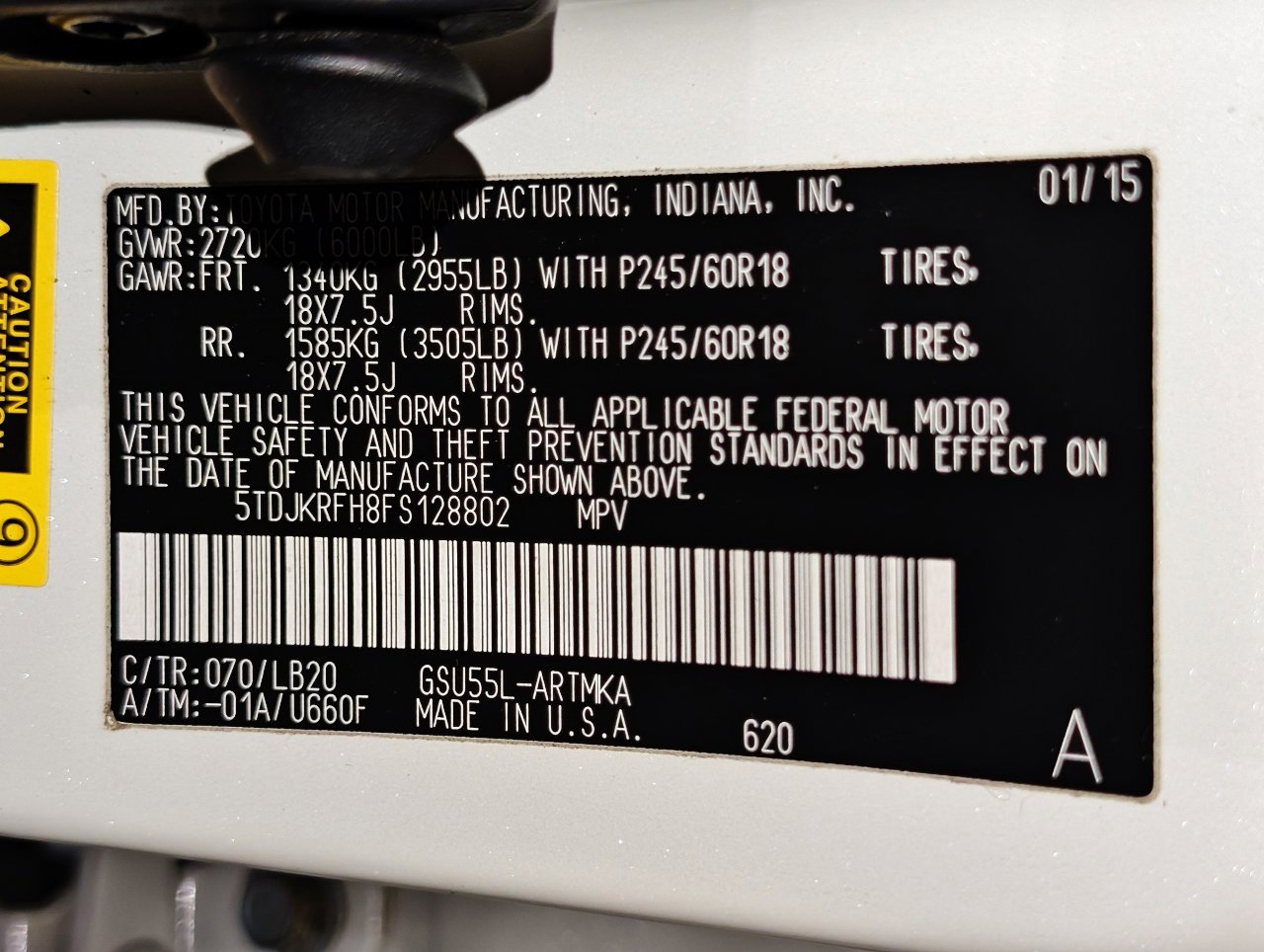 Used 2015 Toyota Highlander XLE image 63