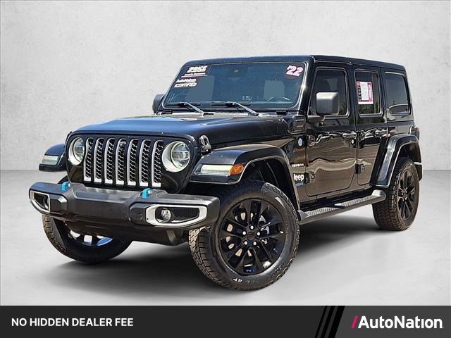 Used 2022 Jeep Wrangler Unlimited Sahara w/ Cold Weather Group AWD/4WD image 1