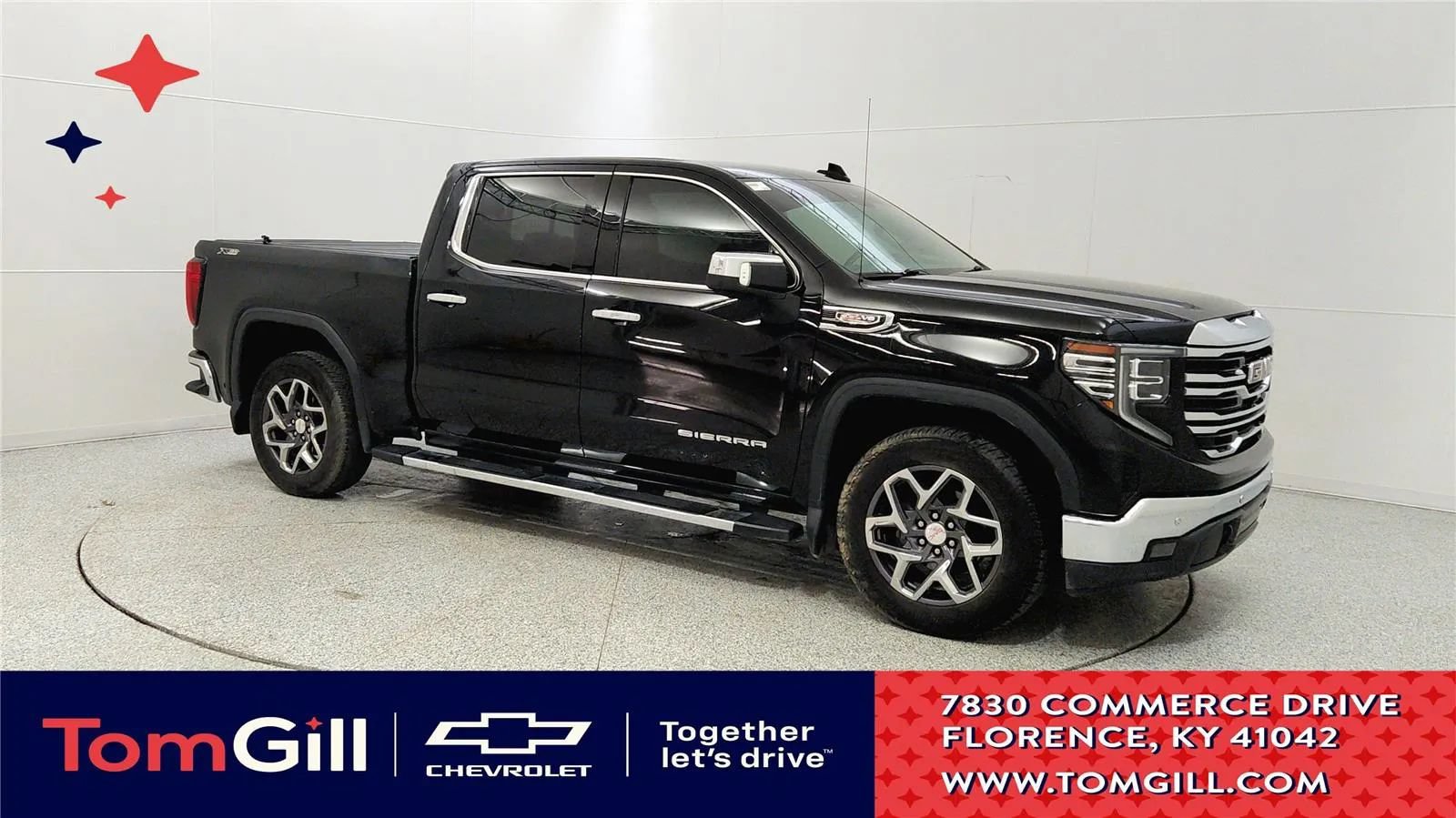 Used 2023 GMC Sierra 1500 SLT w/ SLT Premium Plus Package AWD/4WD image 1