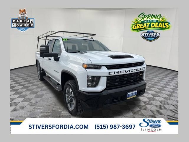 Used 2022 Chevrolet Silverado 2500 Custom w/ Custom Value Package AWD/4WD image 1