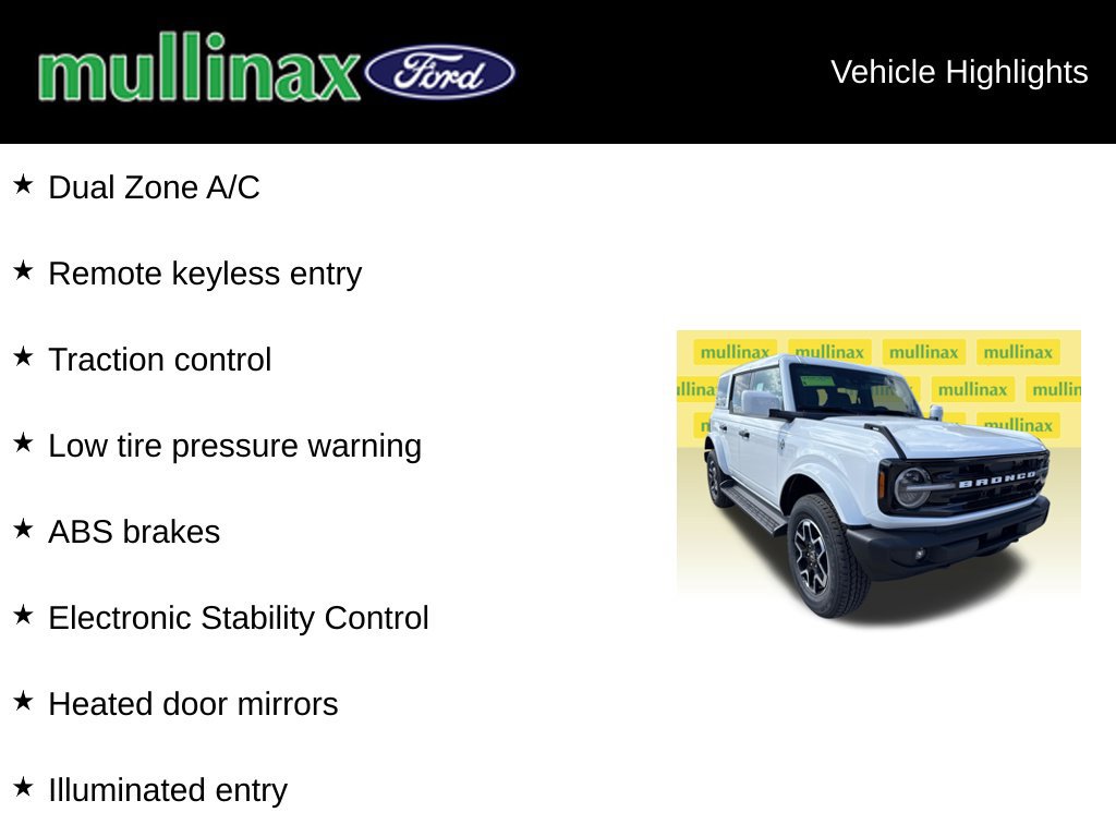 New 2026 Ford Bronco Outer Banks AWD/4WD image 15
