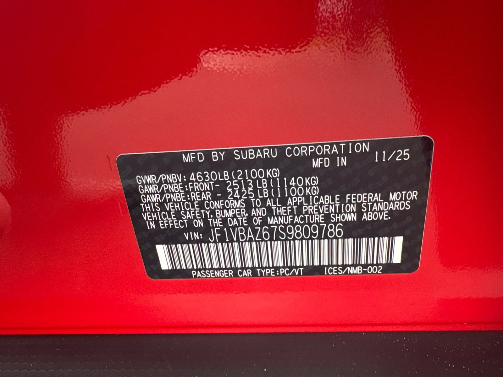 Used 2025 Subaru WRX tS AWD/4WD image 14