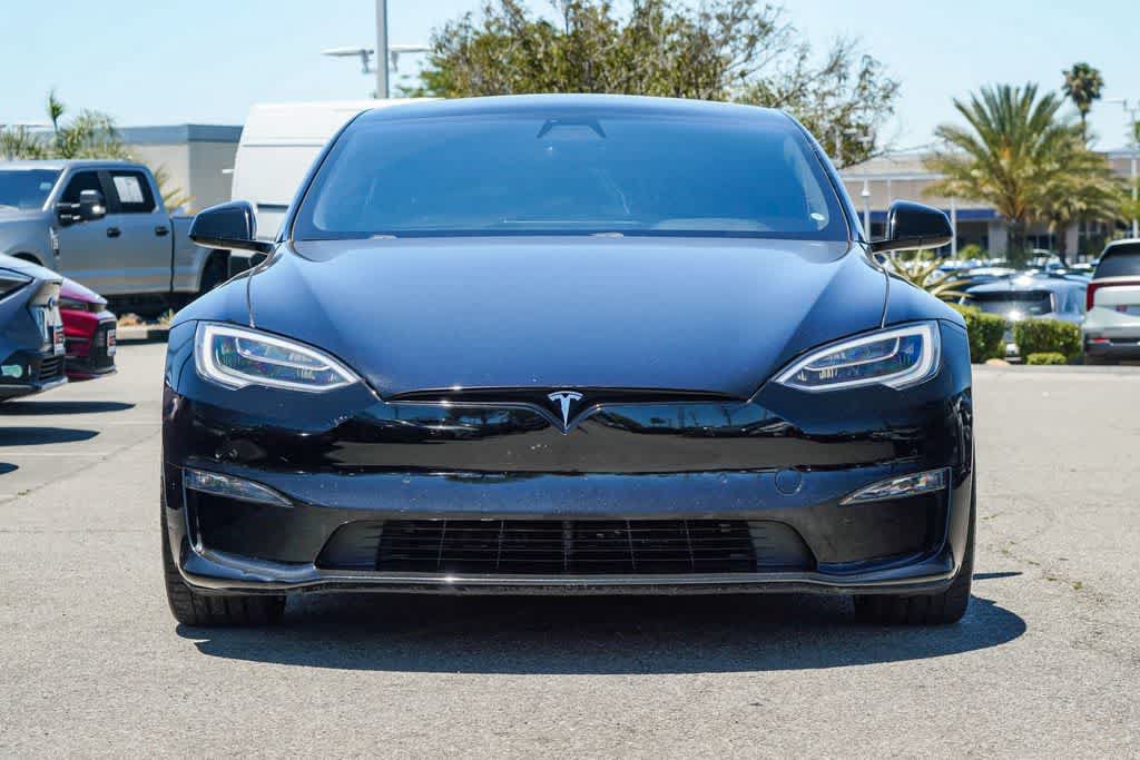 Used 2021 Tesla Model S Plaid AWD/4WD image 3