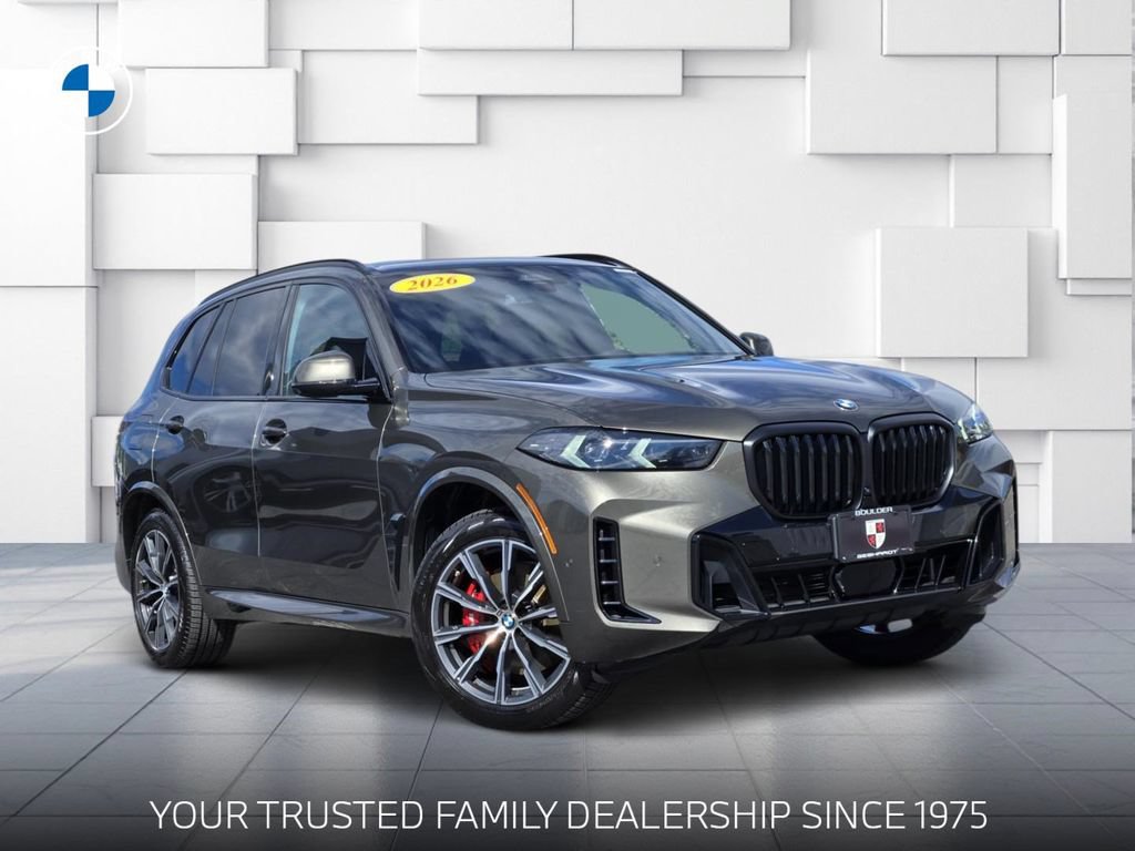 Certified 2026 BMW X5 xDrive40i w/ M Sport Package