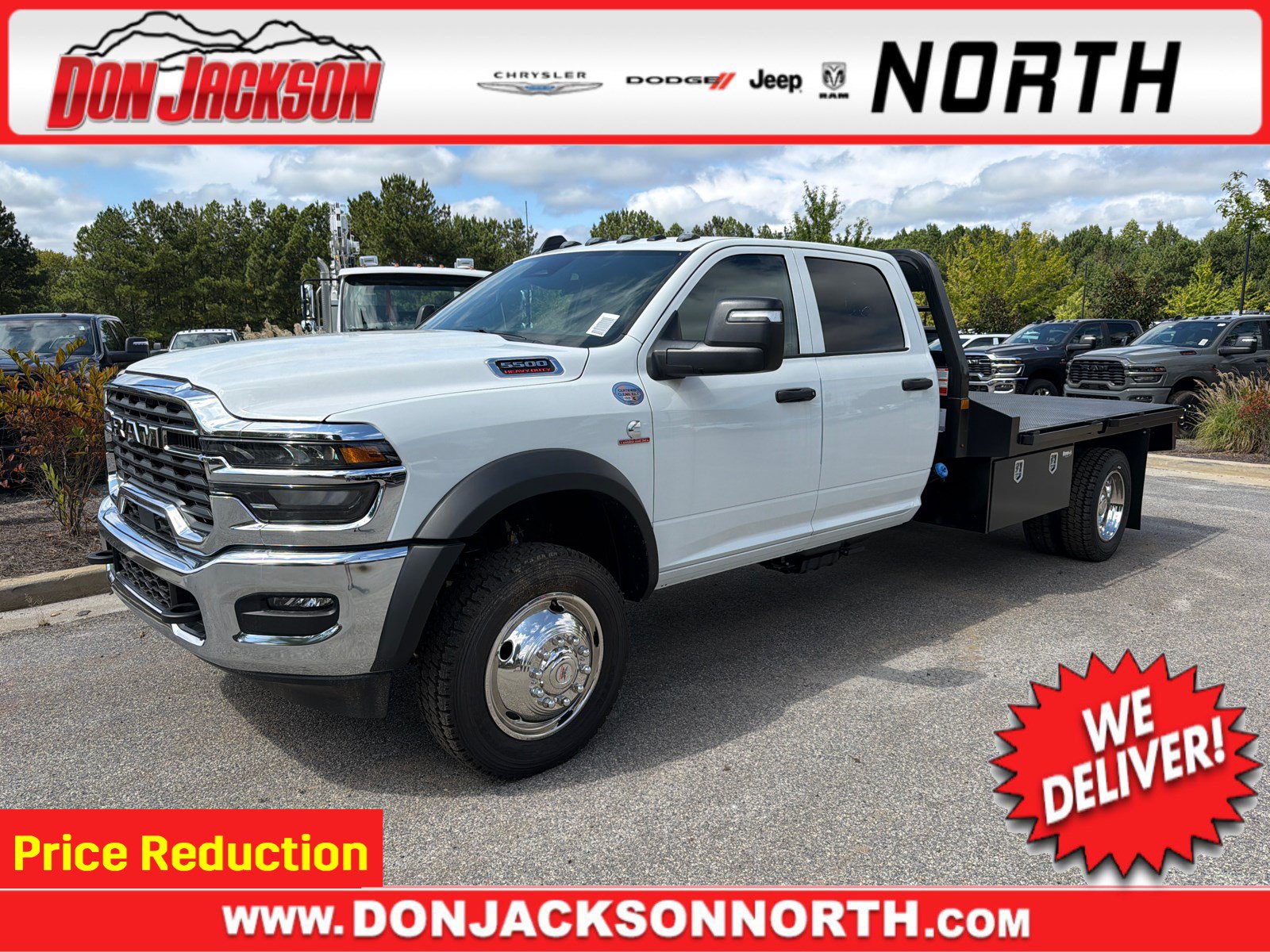 New 2026 RAM 5500 Tradesman w/ Chrome Appearance Group AWD/4WD image 1