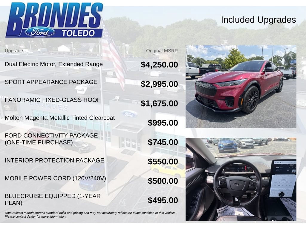 Used 2025 Ford Mustang Mach-E Premium w/ Sport Appearance Package AWD/4WD image 6