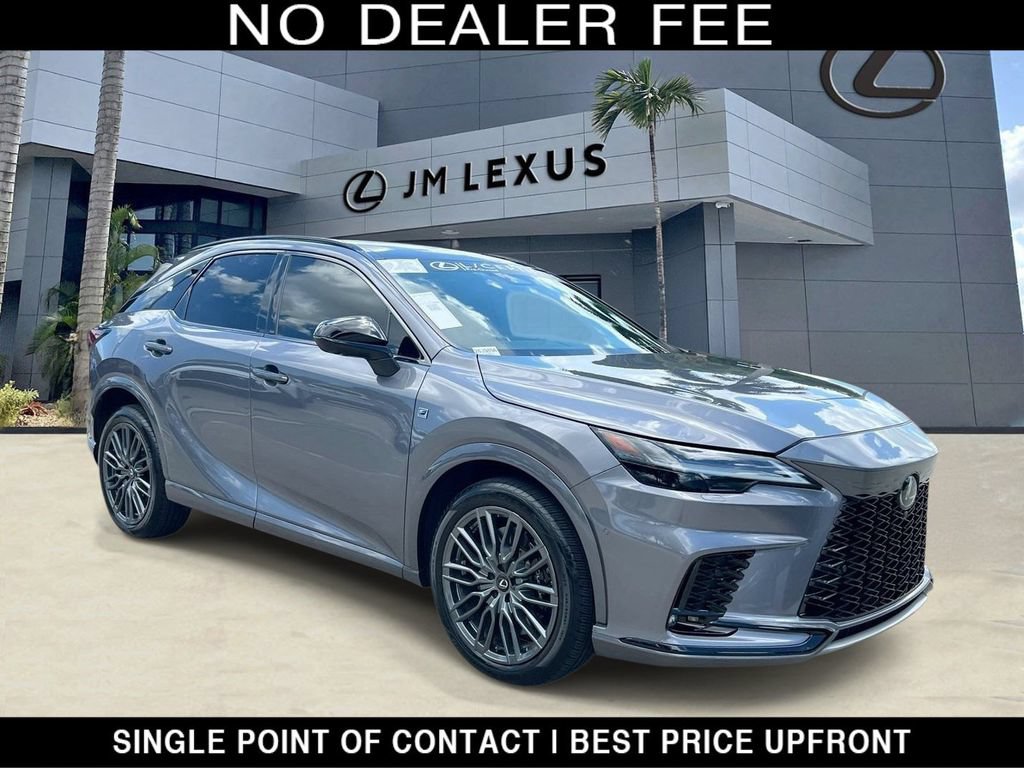 Certified 2023 Lexus RX 500h F Sport w/ Cold Area Package
