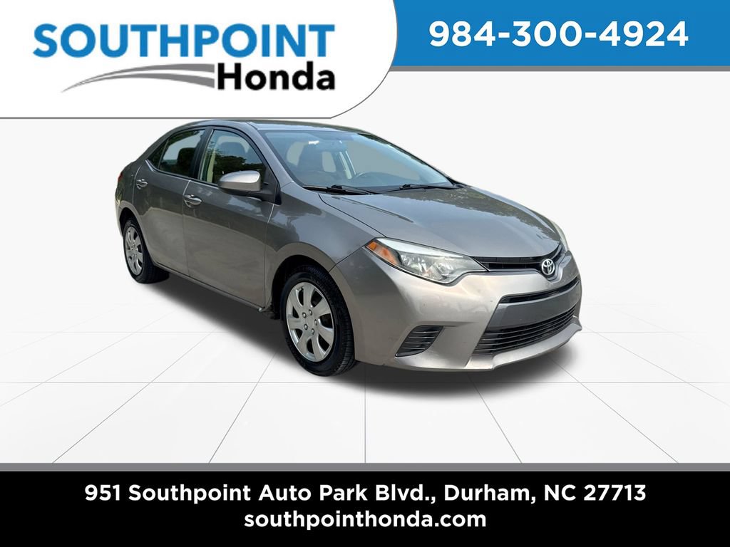 Used 2016 Toyota Corolla LE
