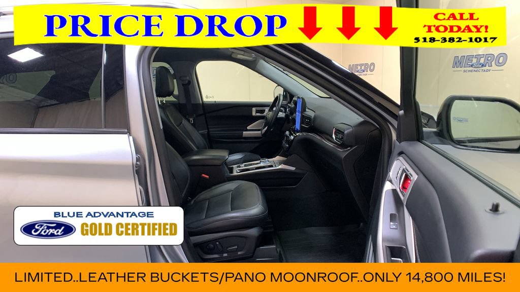 Certified 2024 Ford Explorer Limited w/ Limited Technology Package AWD/4WD image 11