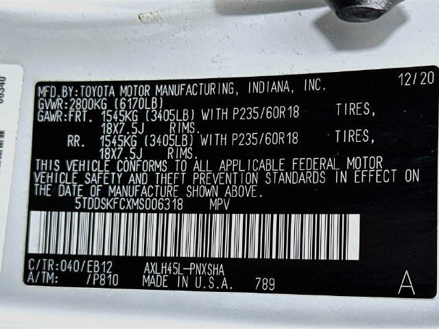 Used 2021 Toyota Sienna XSE w/ XSE Plus Package AWD/4WD image 37