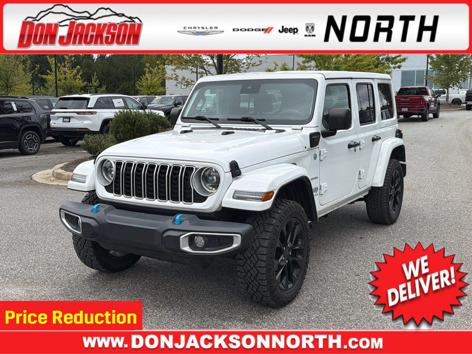 Used 2024 Jeep Wrangler Unlimited Sahara AWD/4WD image 1
