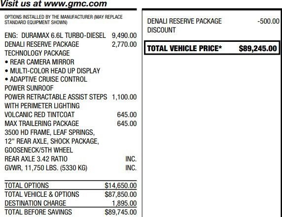 Certified 2024 GMC Sierra 2500 Denali w/ Denali Reserve Package AWD/4WD image 2