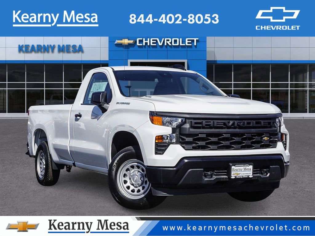 New 2026 Chevrolet Silverado 1500 W/T w/ WT Value Package RWD image 1