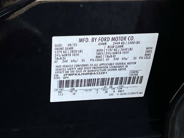 Certified 2024 Ford Edge SEL w/ Convenience Package AWD/4WD image 21