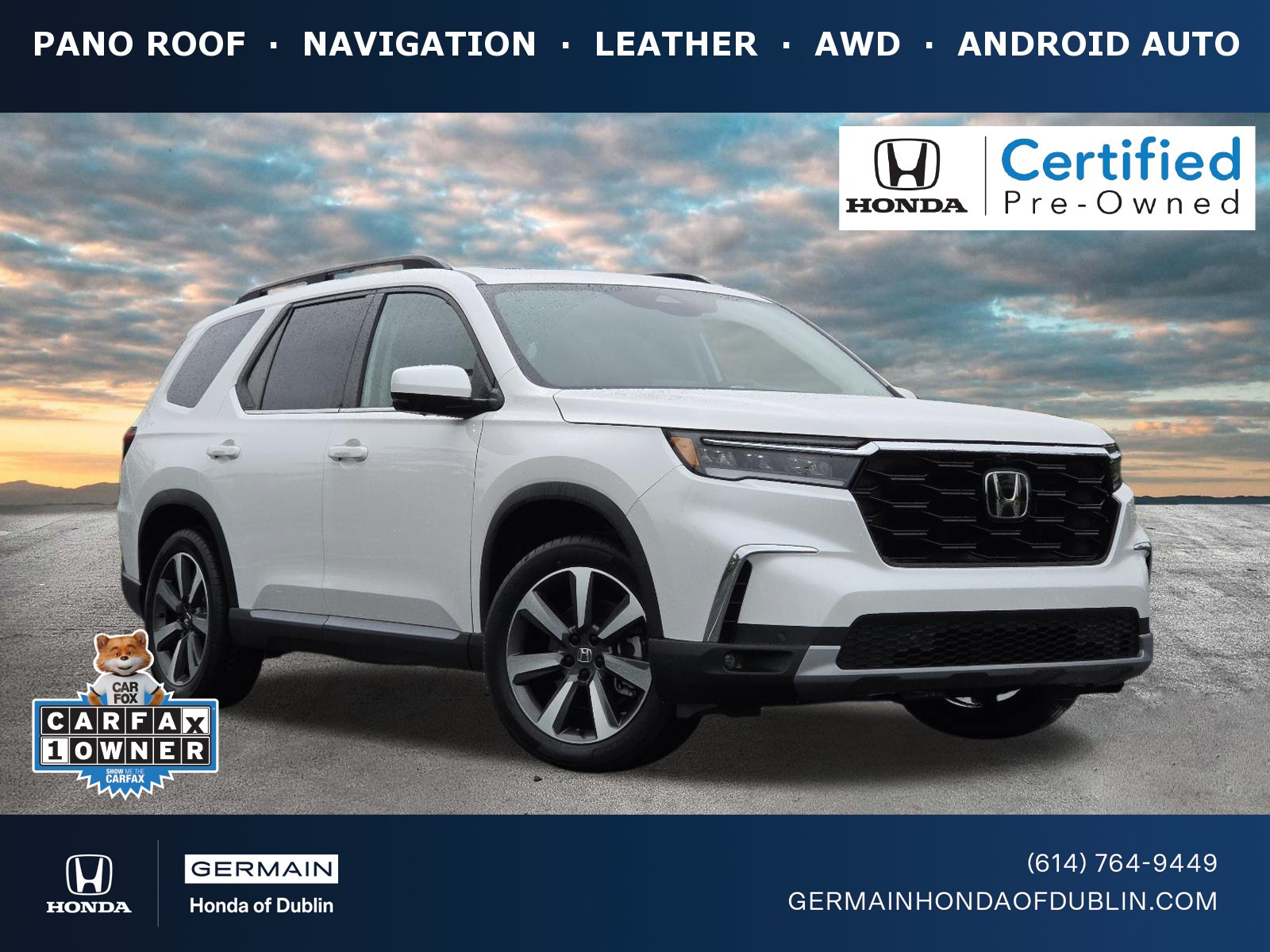 Used 2024 Honda Pilot Elite image 1