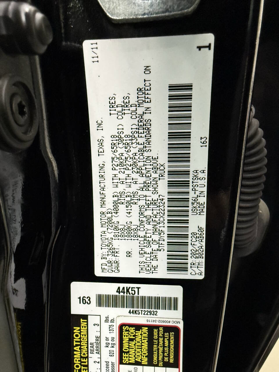 Used 2012 Toyota Tundra 4x4 CrewMax w/ TRD Rock Warrior Pkg image 30