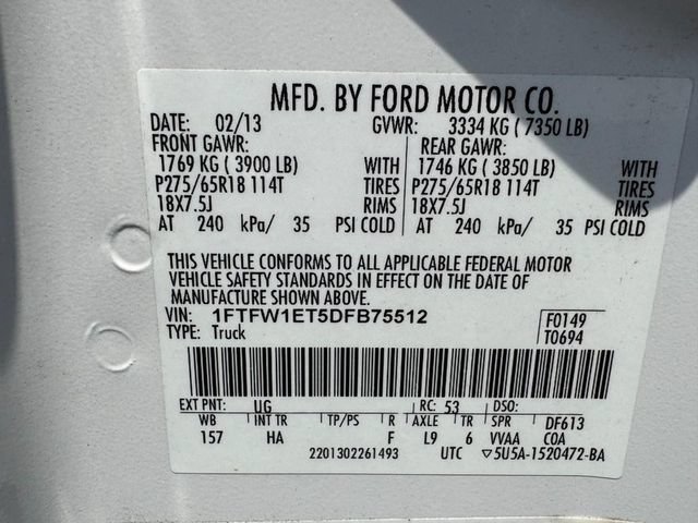 Used 2013 Ford F150 Lariat w/ Mid Equipment Group AWD/4WD image 26