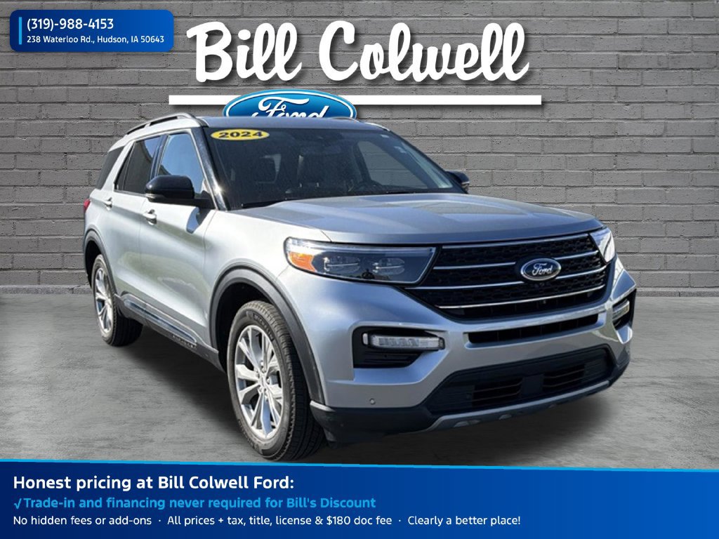 Certified 2024 Ford Explorer XLT w/ Equipment Group 202A