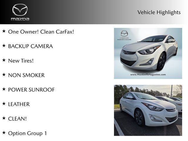Used 2014 Hyundai Elantra Limited image 2