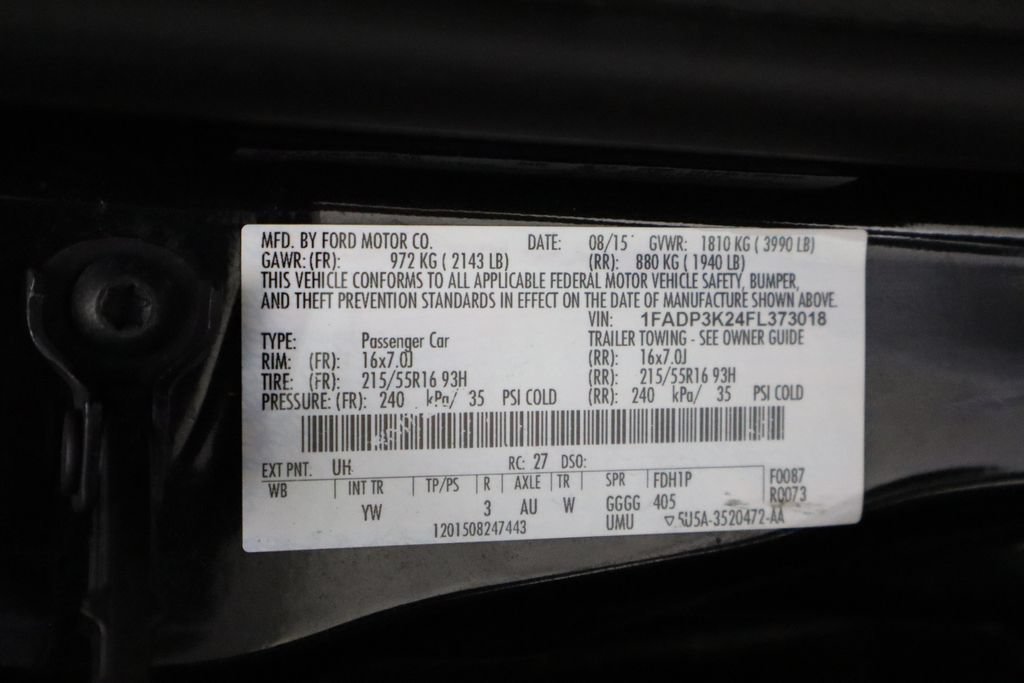 Used 2015 Ford Focus SE FWD image 34
