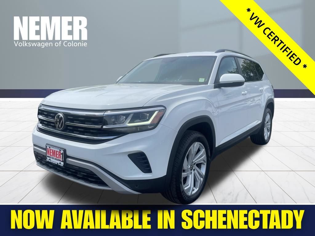 Certified 2023 Volkswagen Atlas SE AWD/4WD image 1