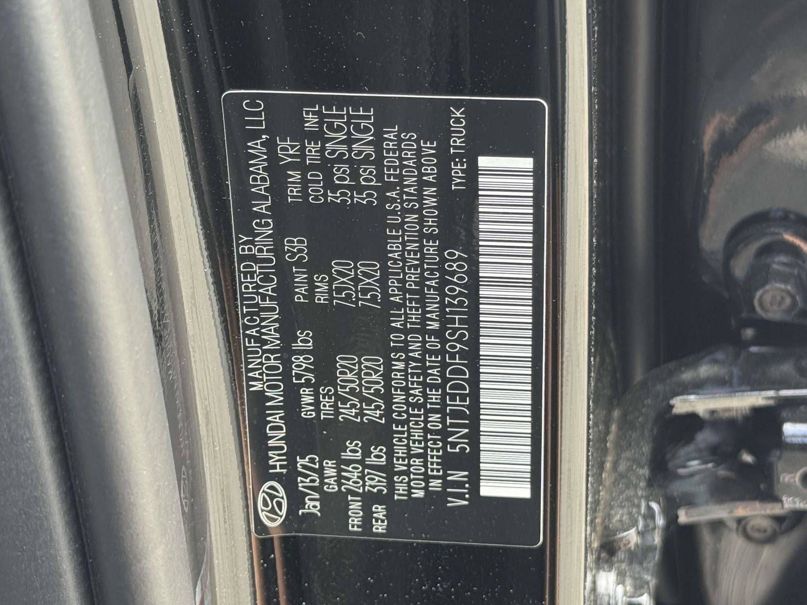 New 2025 Hyundai Santa Cruz Limited image 18