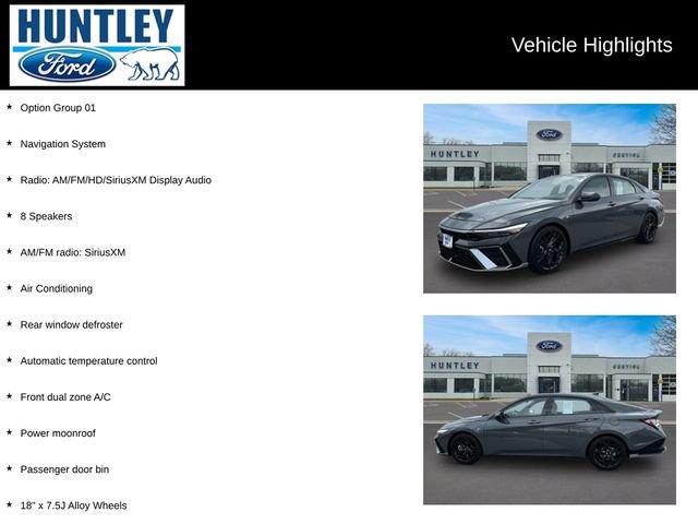 Used 2024 Hyundai Elantra N Line FWD image 2
