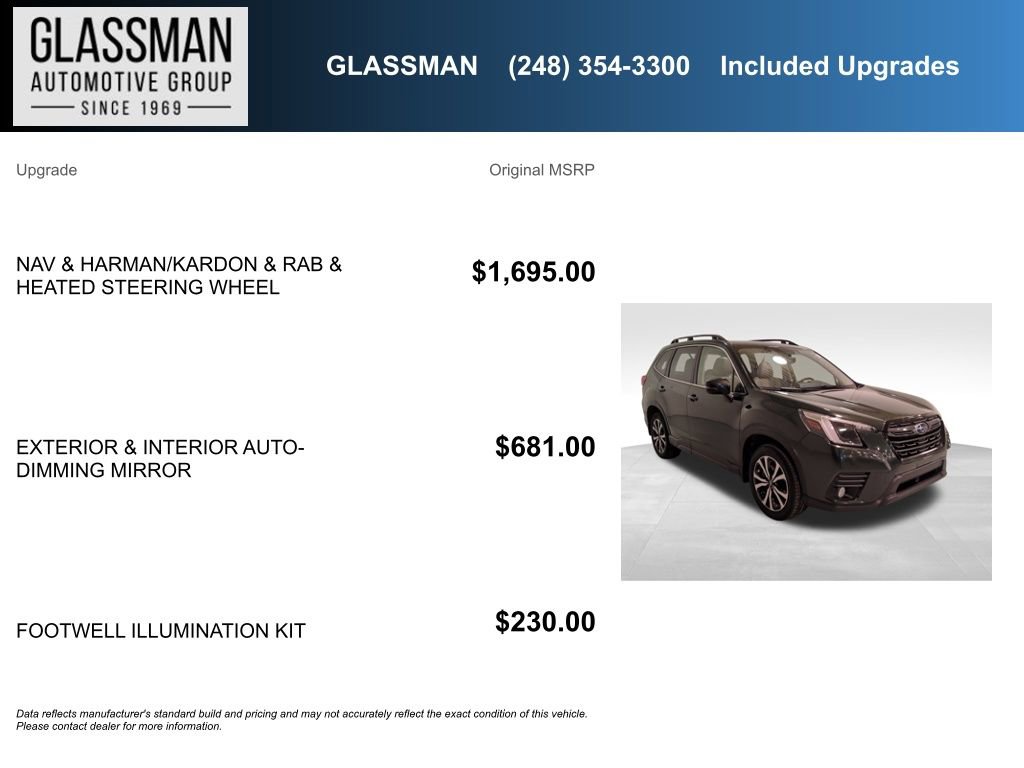 Certified 2023 Subaru Forester Limited image 6