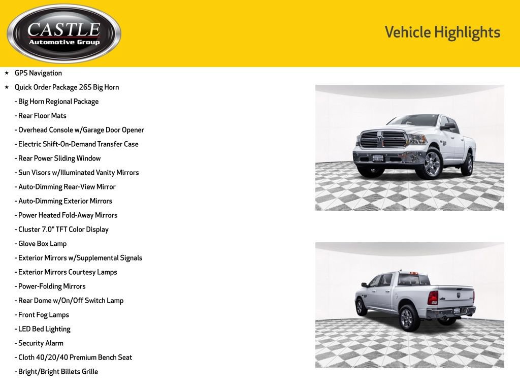 Used 2019 RAM 1500 Big Horn AWD/4WD image 4