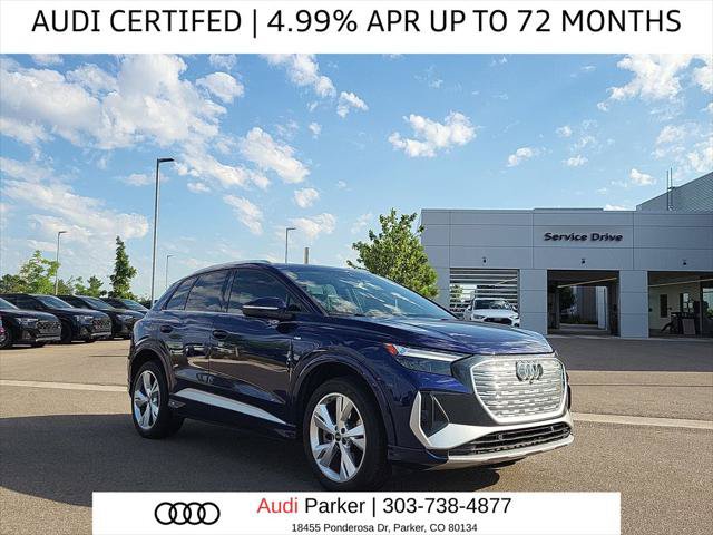 Certified 2023 Audi Q4 e-tron Premium Plus