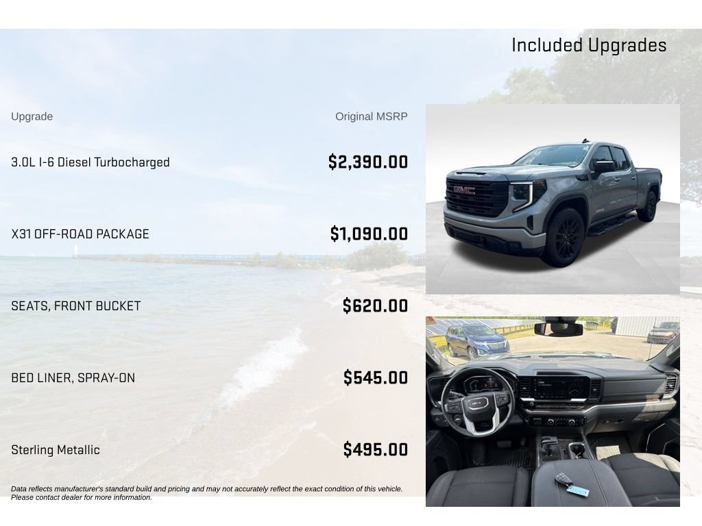 Used 2023 GMC Sierra 1500 Elevation w/ X31 Off-Road Package AWD/4WD image 5