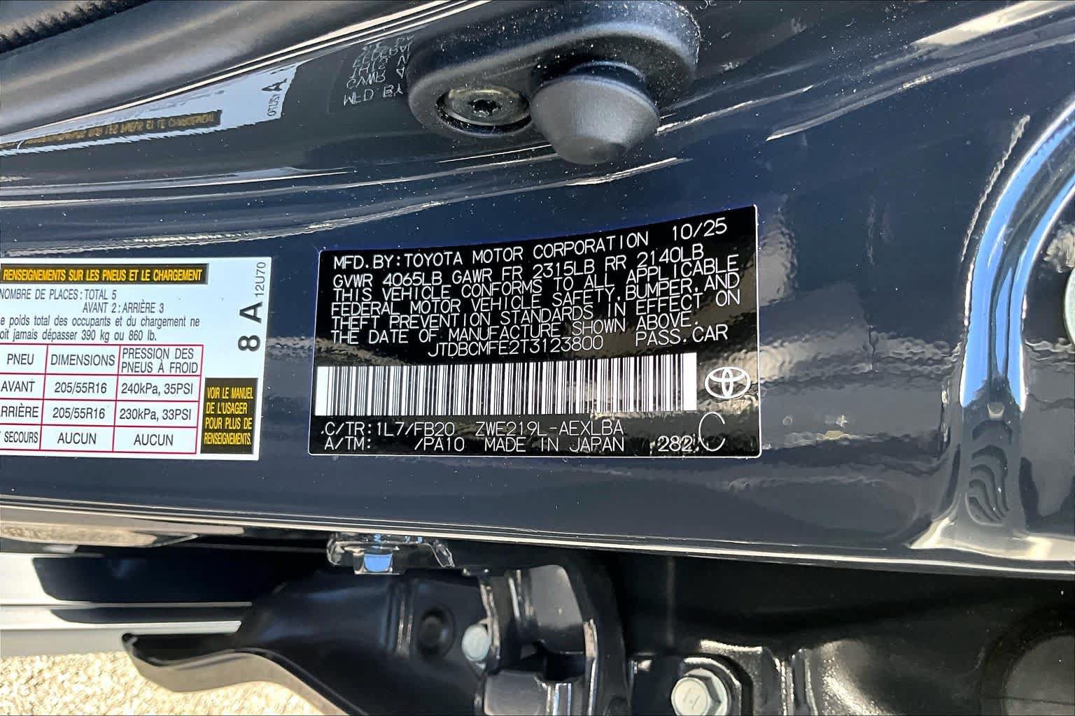 Certified 2026 Toyota Corolla LE FWD image 34