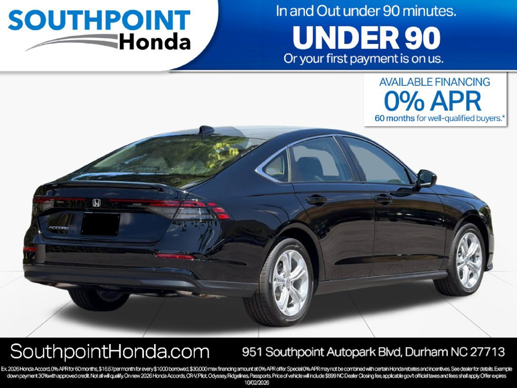 New 2026 Honda Accord LX image 3