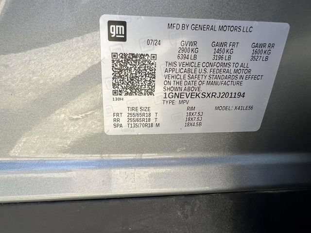 Certified 2024 Chevrolet Traverse LS AWD/4WD image 21