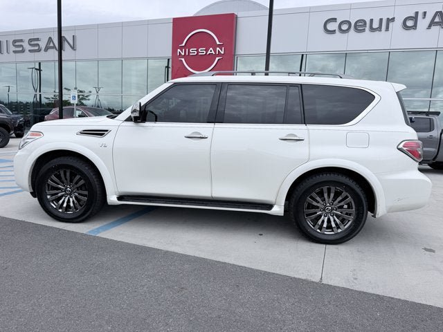 Certified 2019 Nissan Armada Platinum w/ Captain's Chairs Package AWD/4WD image 2