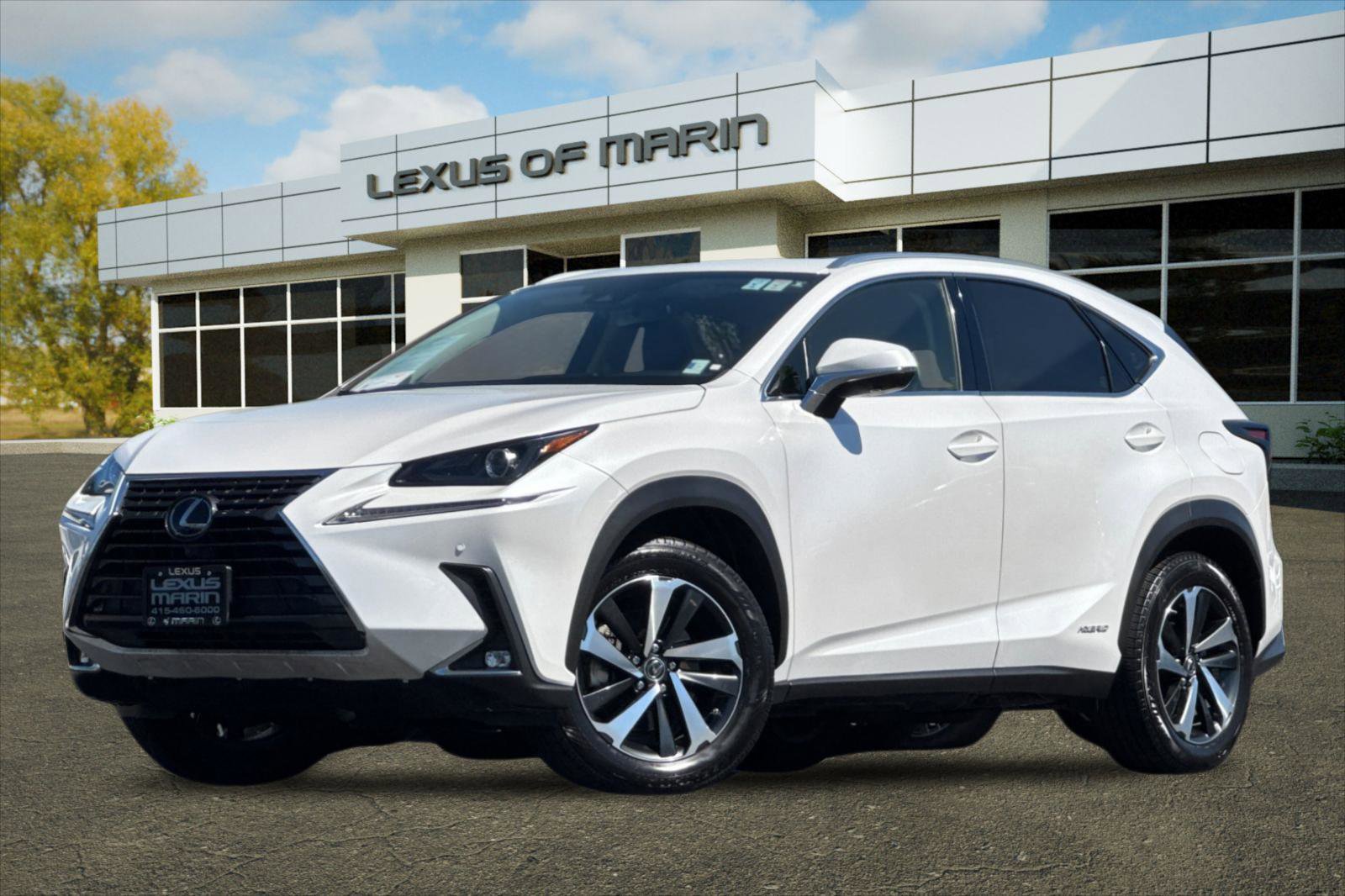 Used 2021 Lexus NX 300h AWD w/ Premium Package video 1