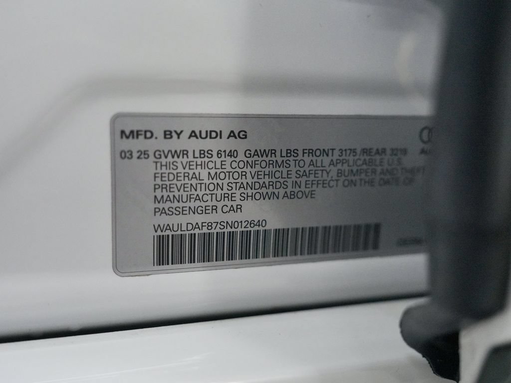 Used 2025 Audi A8 L 3.0T w/ Executive Package AWD/4WD image 15