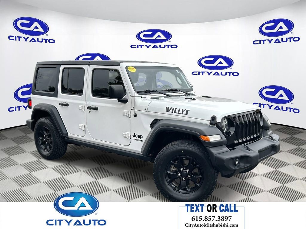 Used 2020 Jeep Wrangler Unlimited Sport image 1