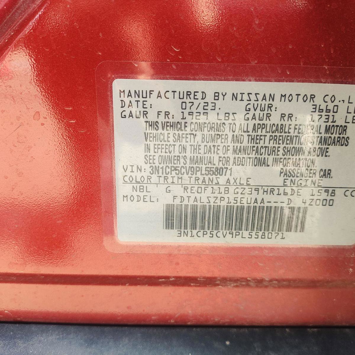 Used 2023 Nissan Kicks SV image 38