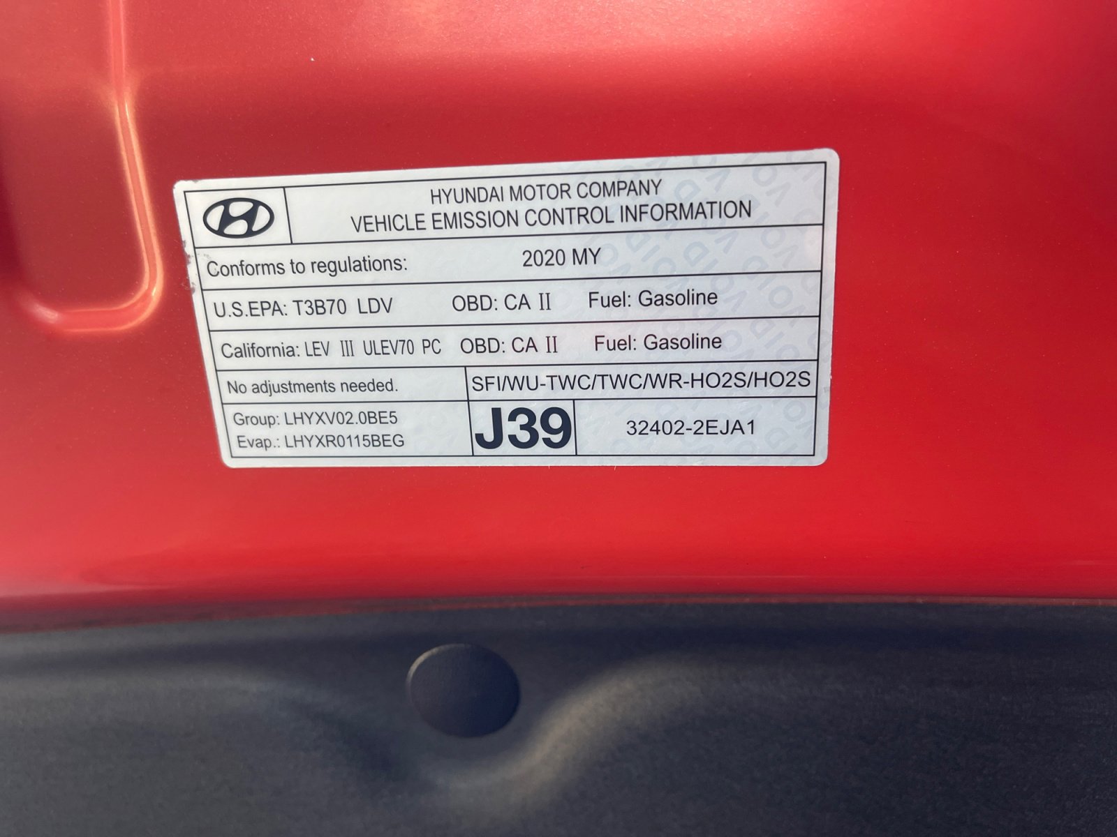 Used 2020 Hyundai Veloster 2.0 FWD image 22