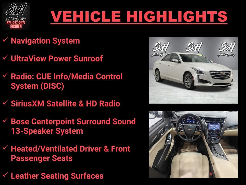 Used 2017 Cadillac CTS Luxury image 3