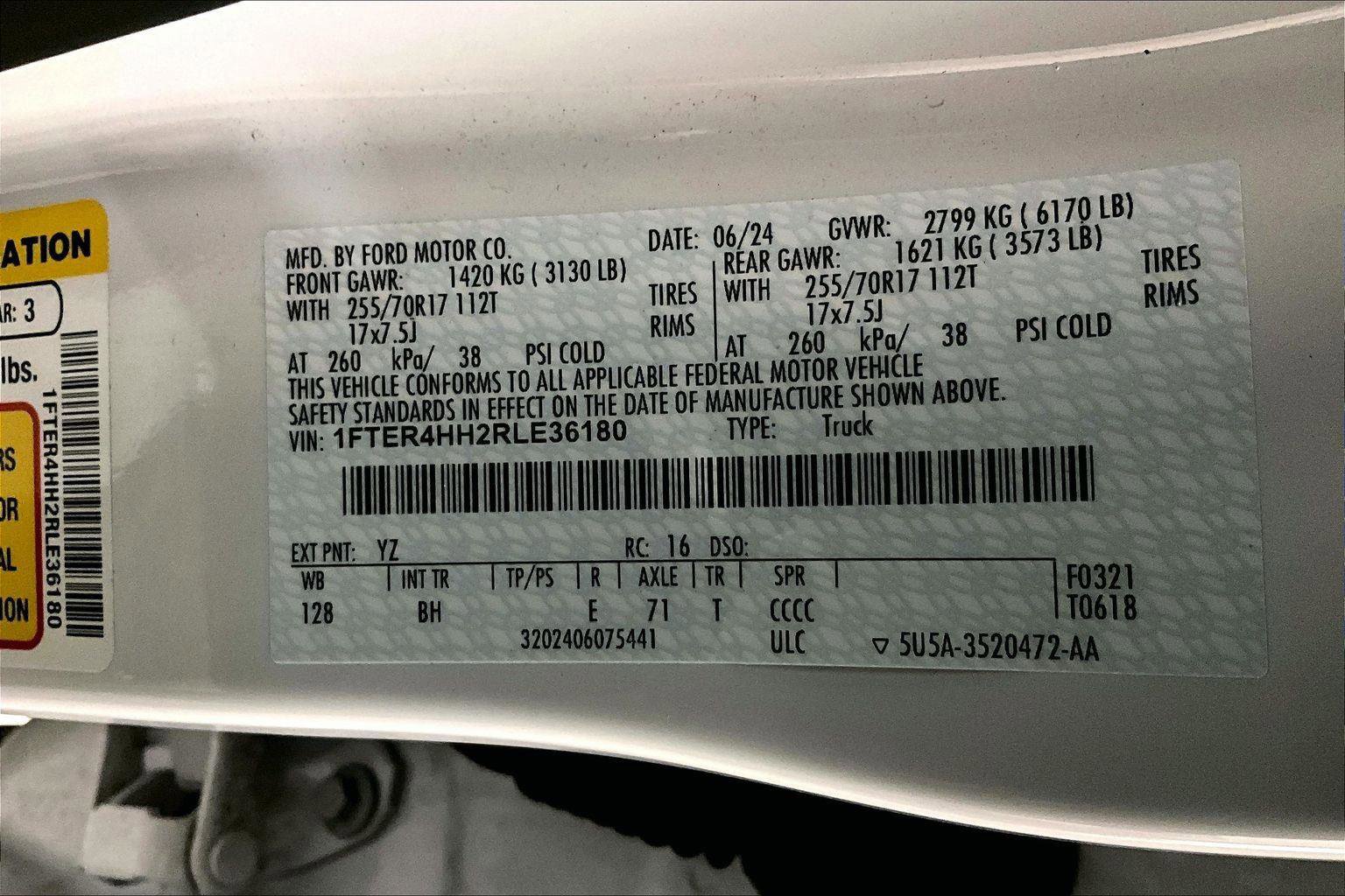 Certified 2024 Ford Ranger XLT w/ Trailer Tow Package image 33