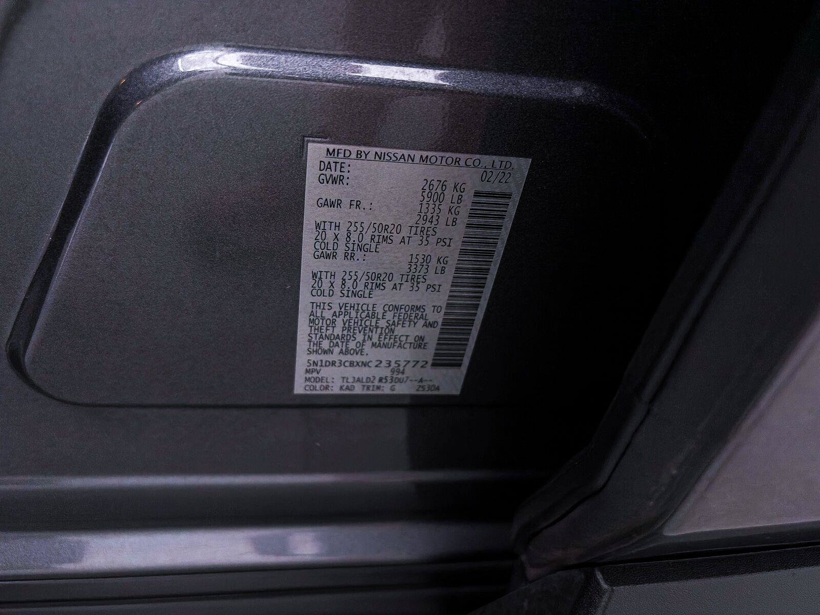 Used 2022 Nissan Pathfinder SL w/ SL Premium Package FWD image 40