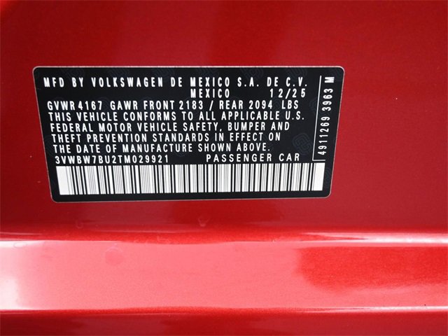 New 2026 Volkswagen Jetta Sport image 20