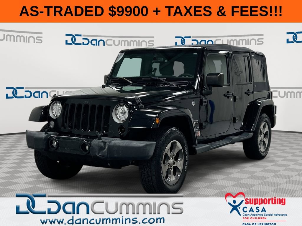 Used 2017 Jeep Wrangler Unlimited Sahara AWD/4WD video 1