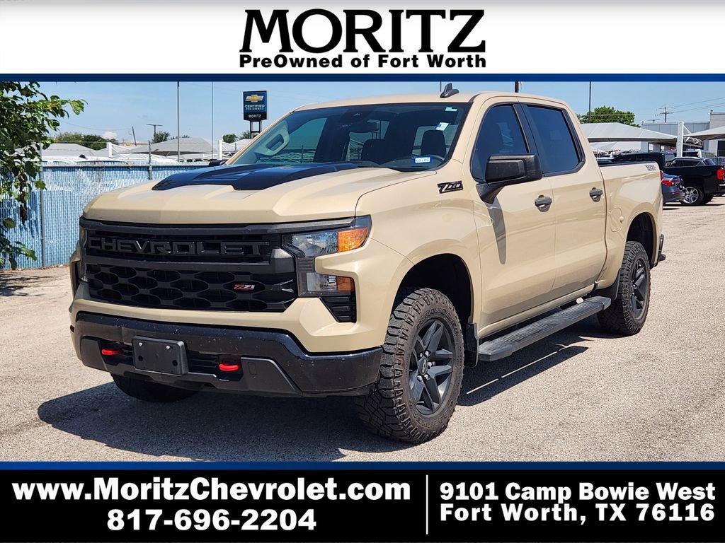 Used 2022 Chevrolet Silverado 1500 Custom Trail Boss AWD/4WD image 1